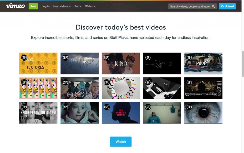 Vimeo for Writers